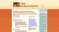 Desktop Screenshot of cbhpublications.co.in