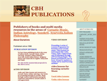 Tablet Screenshot of cbhpublications.co.in